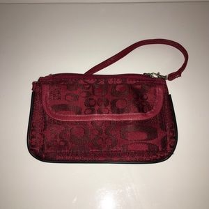 Red Wristlet